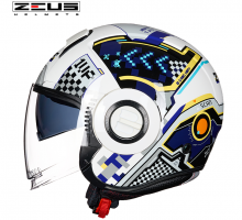 ZS-238 半盔 SA3 电玩 双镜片